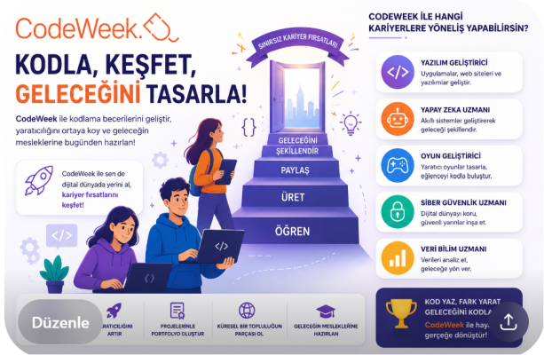 EU CodeWeek Kariyer Fırsatları